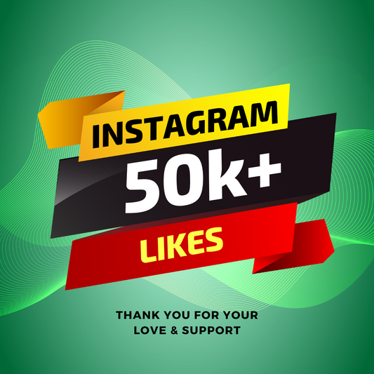 Instagram Likes 50k+