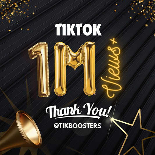 Tiktok Views 1 Million+