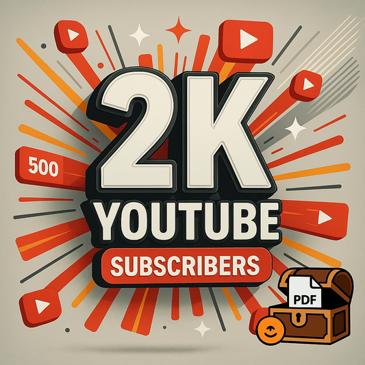 Youtube Subscribers 2k+
